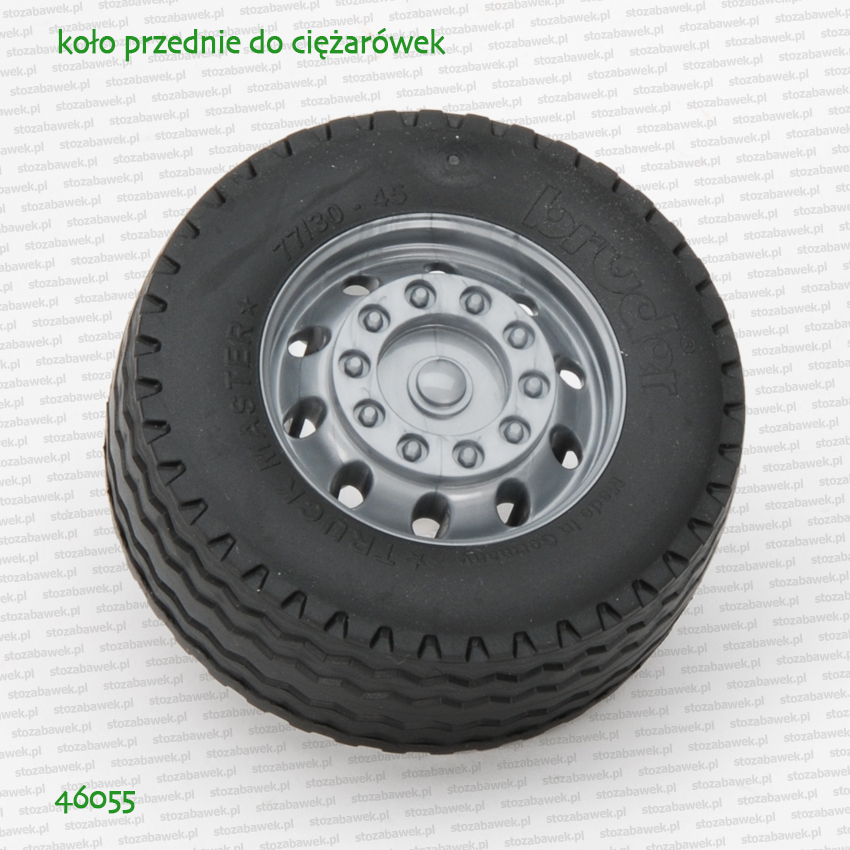46055 BRUDER Koło przednie do ciężarówek 77/30-45