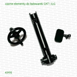 42105 BRUDER Czarne elementy do ładowarek CAT 02141 i JLG 02140