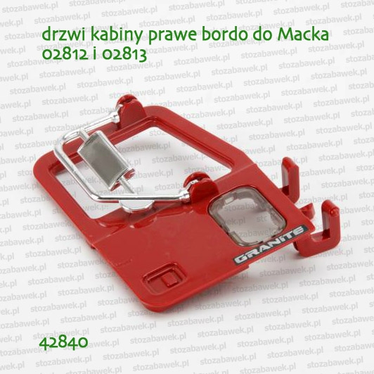 42840 BRUDER Drzwi bordo prawe Macka 02812 i 02813