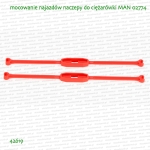 42619 BRUDER Mocowania najazdów naczepy niskopodwoziowej MAN 02774
