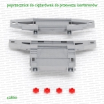 42860 BRUDER Poprzecznice do mocowania kontenerów