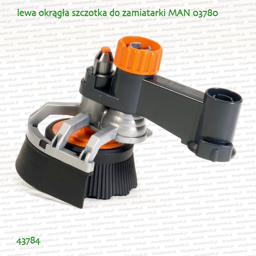 43784 BRUDER Lewa okrągła szczotka do zamiatarki MAN 03780