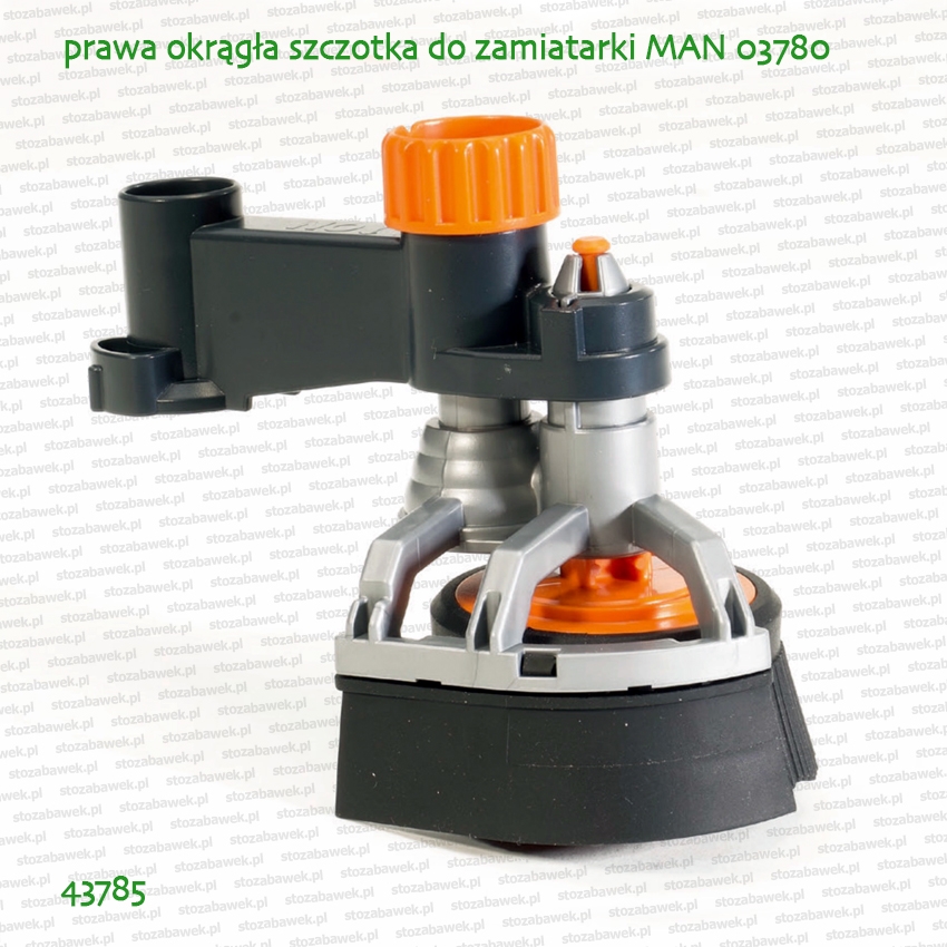 43785 BRUDER Prawa okrągła szczotka do zamiatarki MAN 03780