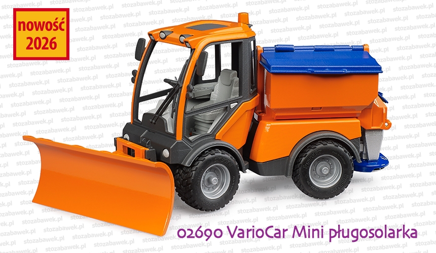 02690 BRUDER VarioCar Mini pługosolarka