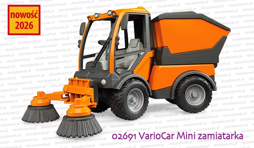 02691 VarioCar Mini zamiatarka uliczna