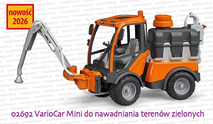 02692 BRUDER VarioCar Mini do nawadniania terenów zielonych