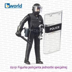 62151 BRUDER Figurka policjanta jednostki specjalnej Policji