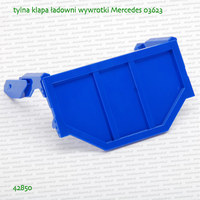 42850 BRUDER Tylna klapa ładowni wywrotki Mercedes 03621