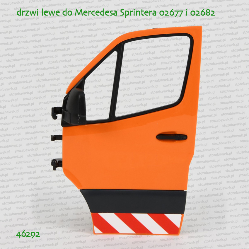 46292 BRUDER Drzwi boczne lewe do Mercedesa Sprintera 02677 i 02682