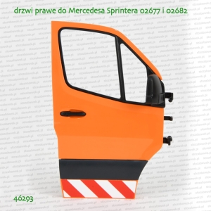 46293 BRUDER Drzwi boczne prawe do Mercedesa Sprintera 02677 i 02682