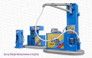 62113 BRUDER Stacja benzynowa z myjnią