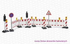 62009 BRUDER Zestaw bezpieczeństwa ruchu drogowego
