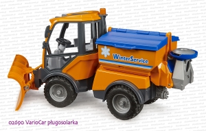 02690 BRUDER VarioCar pługosolarka - podnoszony rozrzutnik piasku