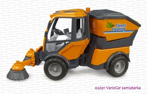 02691 BRUDER VarioCar zamiatarka uliczna - łamany przegub