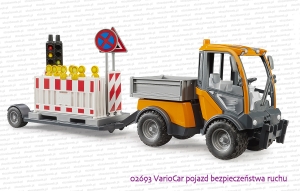02693 BRUDER VarioCar pojazd bezpieczeństwa ruchu drogowego