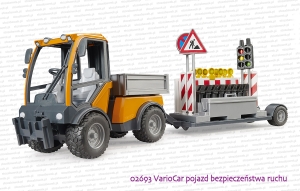 02693 BRUDER VarioCar pojazd bezpieczeństwa ruchu drogowego