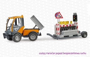 02693 BRUDER VarioCar pojazd bezpieczeństwa ruchu drogowego