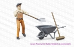 62130 BRUDER Pracownik służb miejskich z akcesoriami