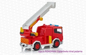 03472 BRUDER ROADMAX Ciężarówka straż pożarna