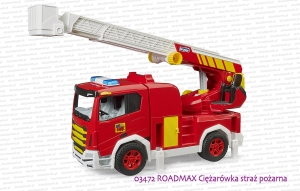 03472 BRUDER ROADMAX Ciężarówka straż pożarna