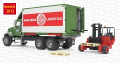 Bruder 02820 Mack kontener z wózkiem widłowym