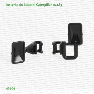 43494 BRUDER Lusterka do koparki Caterpillar 02483 (2 szt.)