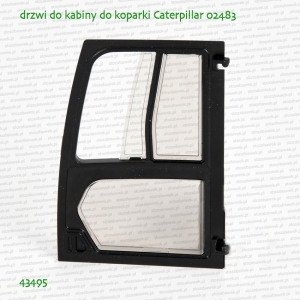 43495 BRUDER Drzwi od kabiny do koparki Caterpillar 02483