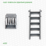 42757 BRUDER Ruszt i drabina do pługosolarek MAN 03785 i innych
