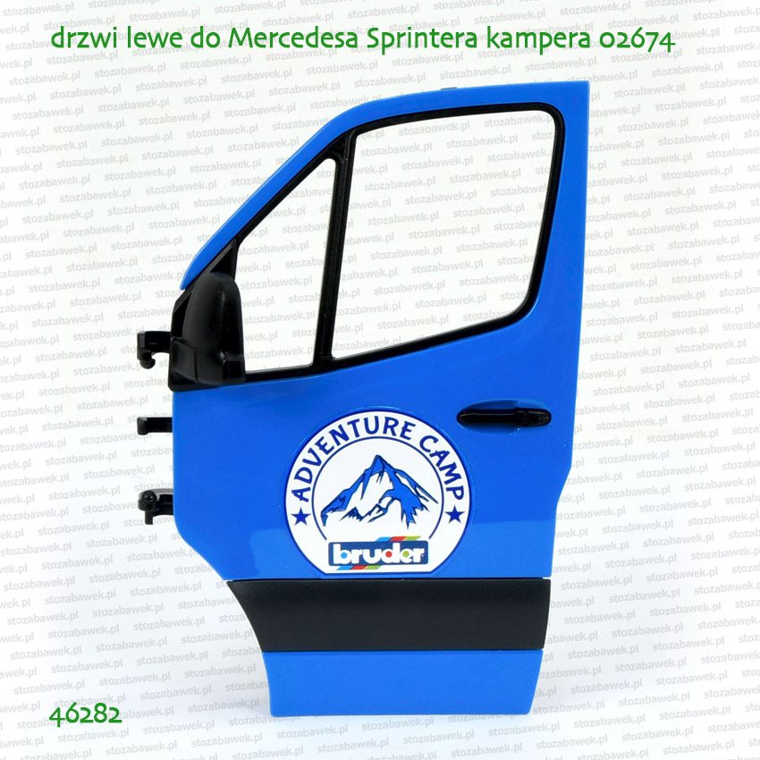 46282 BRUDER Drzwi boczne lewe do Mercedesa Sprintera kampera 02684