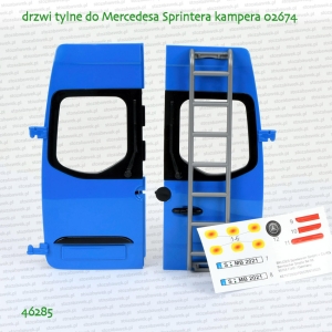 46285 BRUDER Drzwi tylne do Mercedesa Sprintera kampera 02684