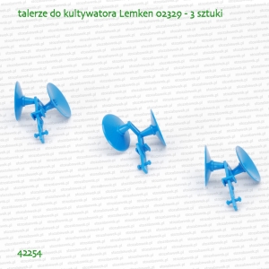 42254 BRUDER Talerze do kultywatora Lemken 02329 - 3 szt.