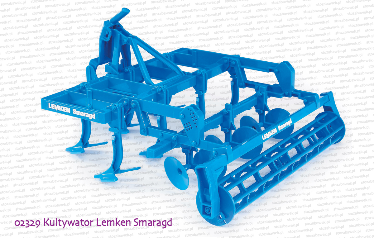 02329 BRUDER Kultywator Lemken Smaragd