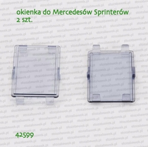 42599 BRUDER Okienka do Mercedesa Sprintera - 2 szt.