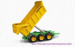 02212 BRUDER Przyczepa wywrotka trzyosiowa Joskin