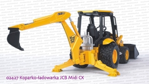 02427 Koparko-ładowarka kołowa JCB Midi CX