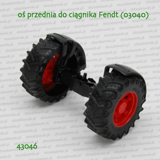 43046 Oś przednia do ciągników Fendt 03040, 03041, 03042