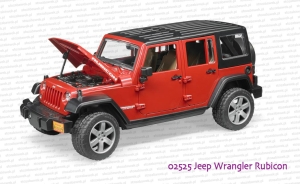 02525 BRUDER Jeep Wrangler Unlimited Rubicon