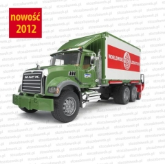 Bruder 02820 Mack kontener z wózkiem widłowym