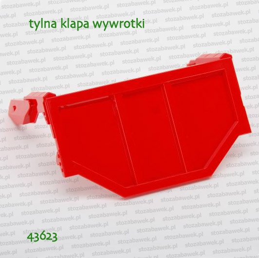 43623 BRUDER Tylna klapa wywrotki Krampe 02225 lub Mercedesa 03623