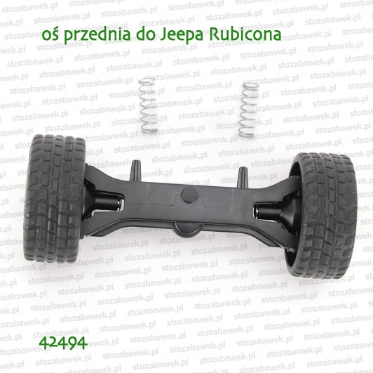 42494 BRUDER Oś przednia do Jeepa Rubicona