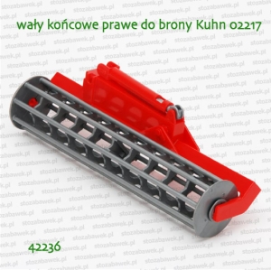 42236 BRUDER Wał końcowy prawy do brony Kuhn 02217