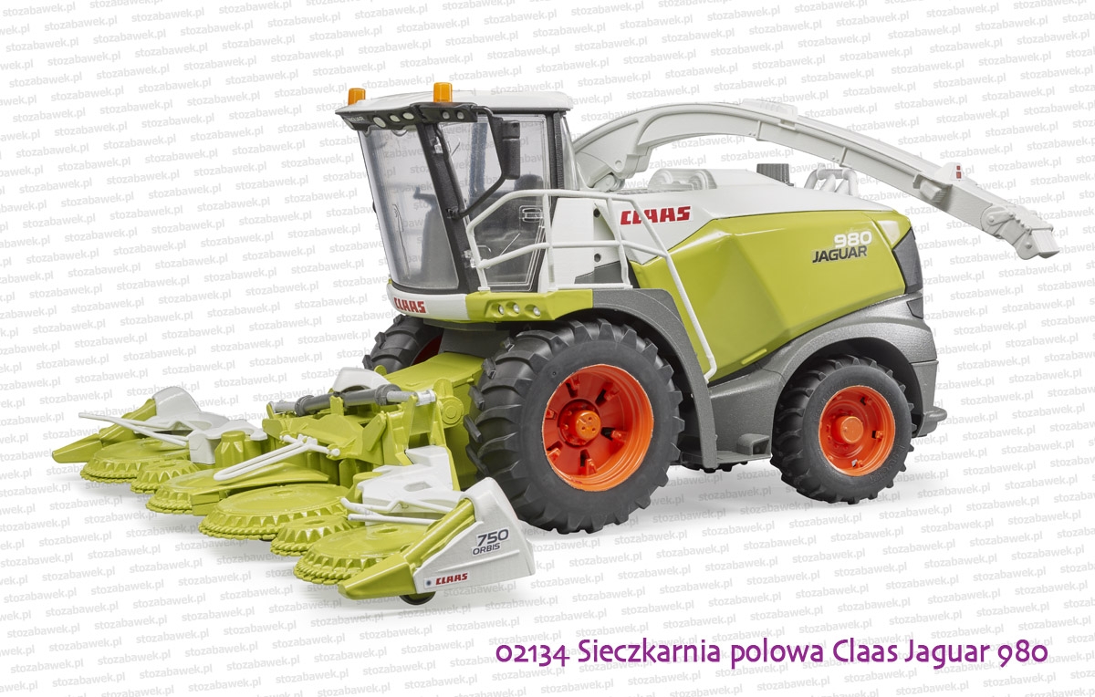 02134 BRUDER Sieczkarnia polowa Claas Jaguar 980