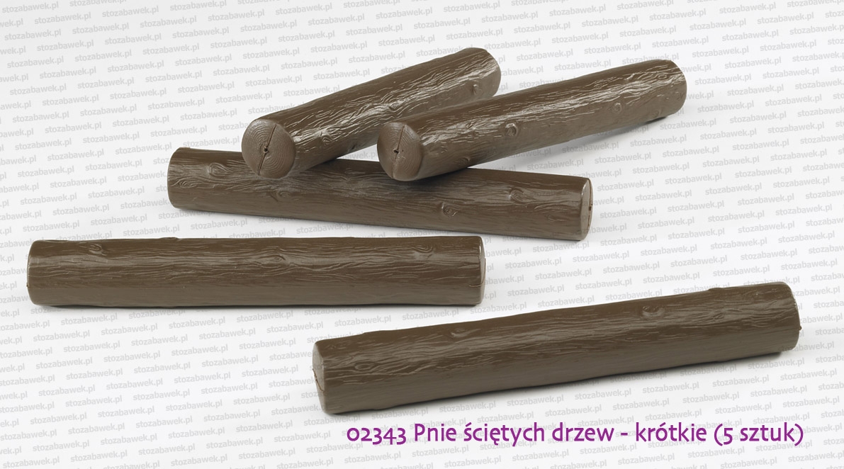 Bruder 02343 Pnie ściętych drzew 5 sztuk