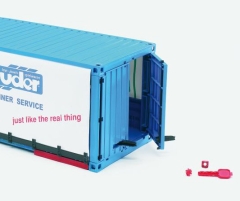 Bruder 03900 Kontener z plandeką