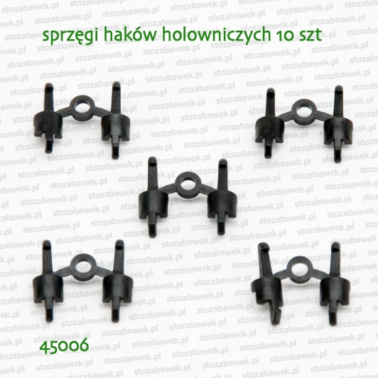 45006 BRUDER Sprzęg do haka holowniczego - 10 sztuk