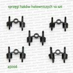 45006 BRUDER Sprzęg do haka holowniczego - 10 sztuk