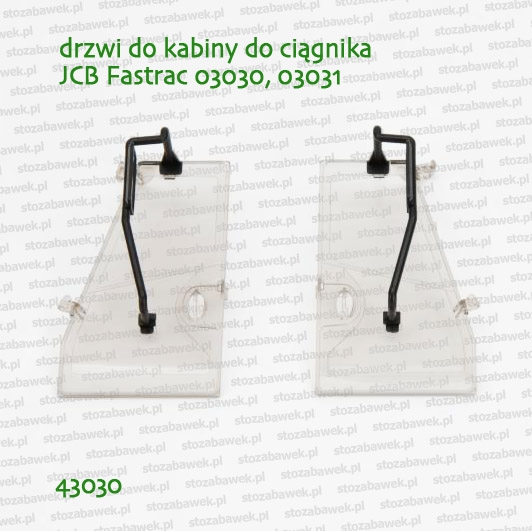 43030 BRUDER Drzwi do kabiny ciągnika JCB Fastrac 03030 03031