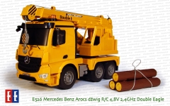 E526 Mercedes Benz Arocs dźwig R/C 4,8V 2,4GHz Double Eagle