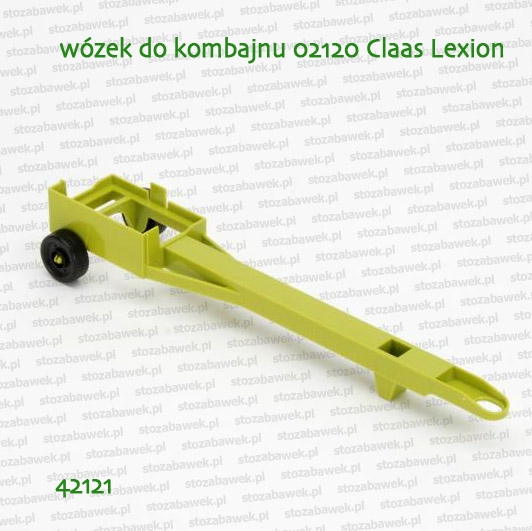 42121 BRUDER Wózek transportowy hedera do kombajnu Claas 02120
