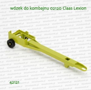 42121 BRUDER Wózek transportowy hedera do kombajnu 02120 Claas Lexion 480